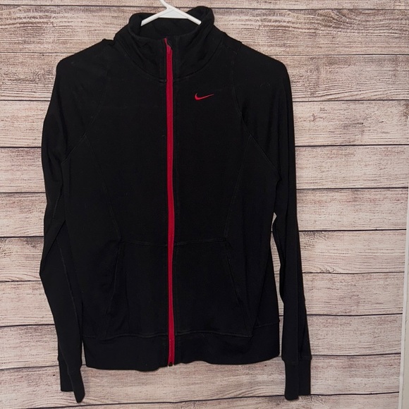 Nike Tops - Nike Dri-Fit Full Zip Sweatshirt, Size M, Black